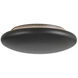 State LED 1.54 inch Black Outdoor Wall Mount